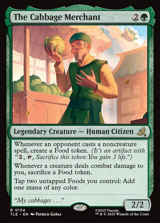 The Cabbage Merchant tle 134