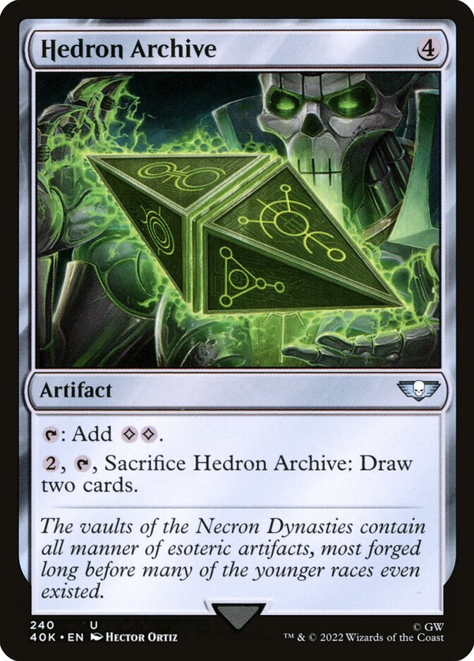 Hedron Archive 40k 240
