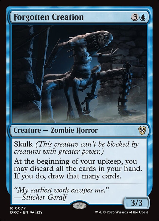 Forgotten Creation drc 77