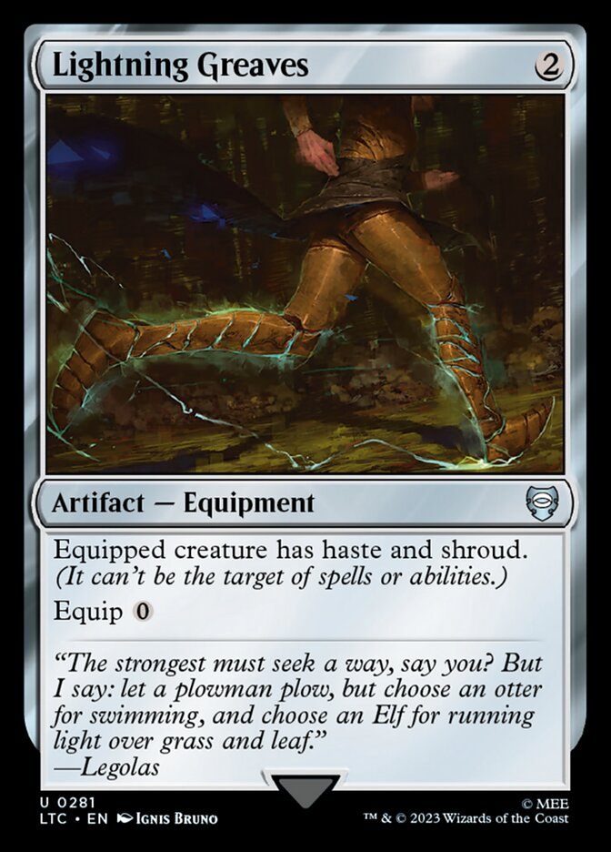 Lightning Greaves ltc 281