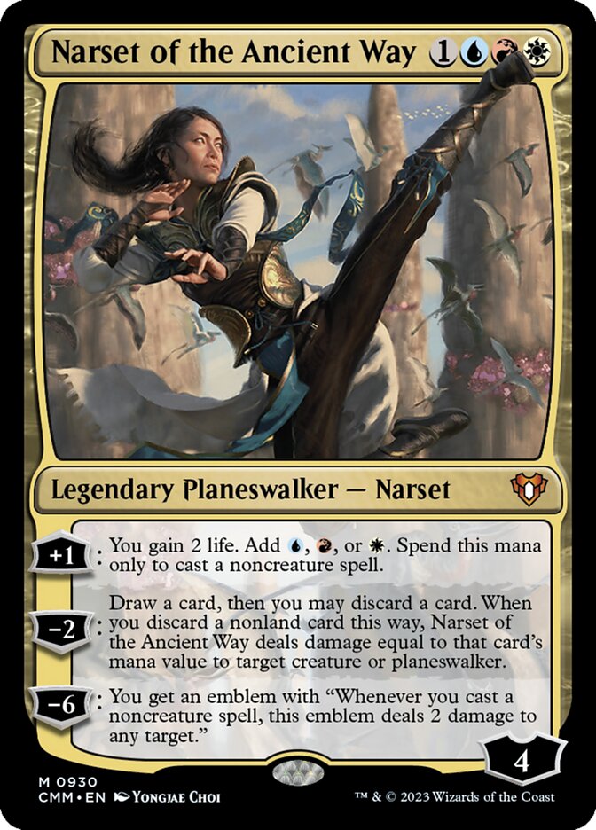 Narset of the Ancient Way cmm 930