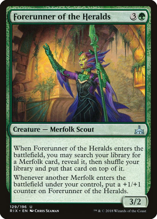 Forerunner of the Heralds rix 129