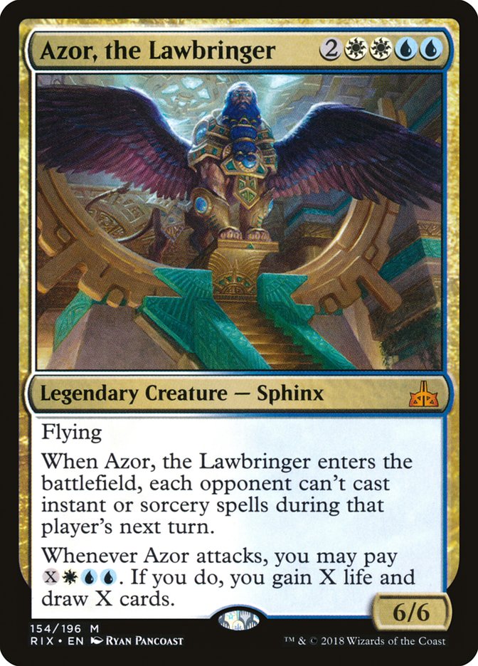 Azor, the Lawbringer rix 154