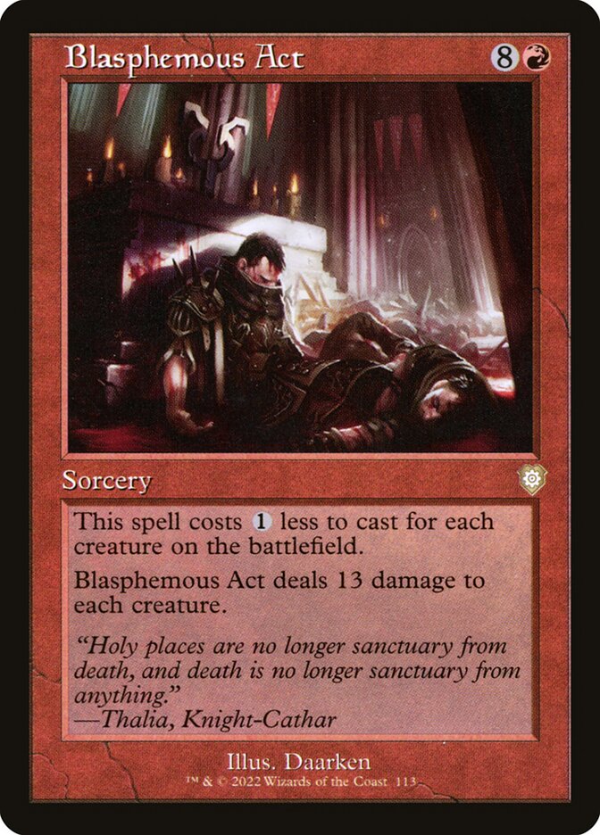 Blasphemous Act brc 113