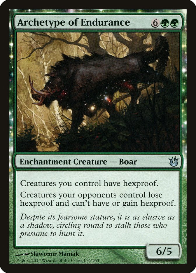 Archetype of Endurance bng 116