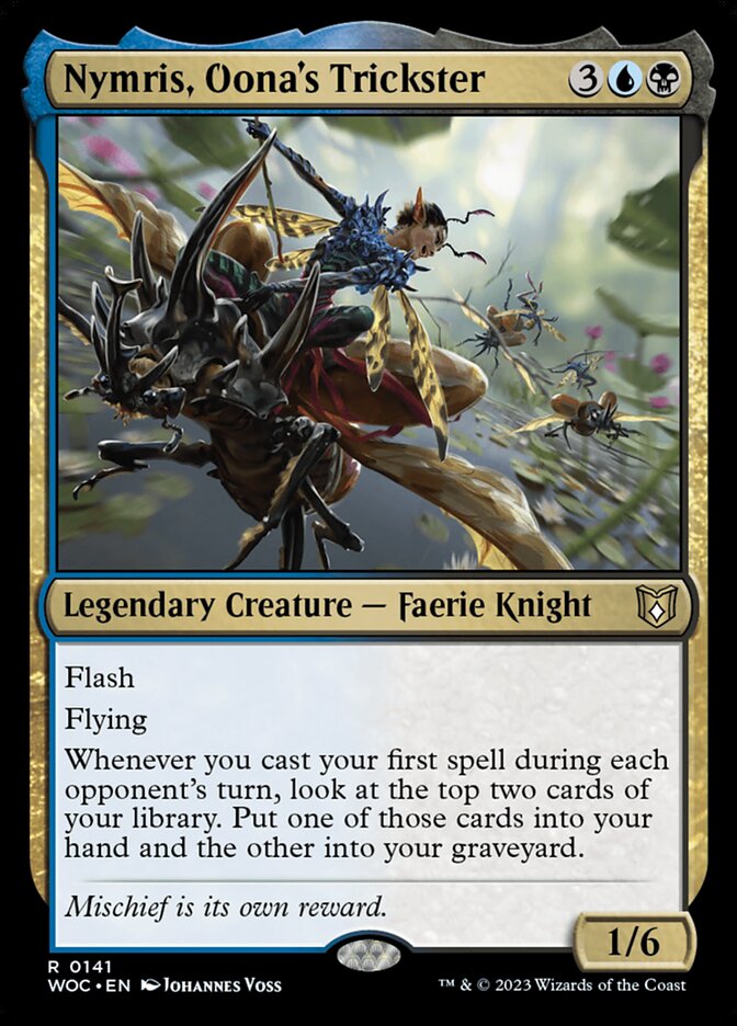 Nymris, Oona's Trickster woc 141