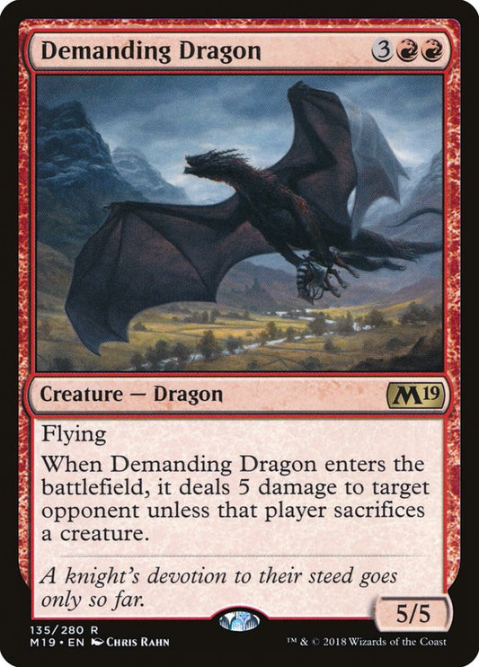 Demanding Dragon m19 135
