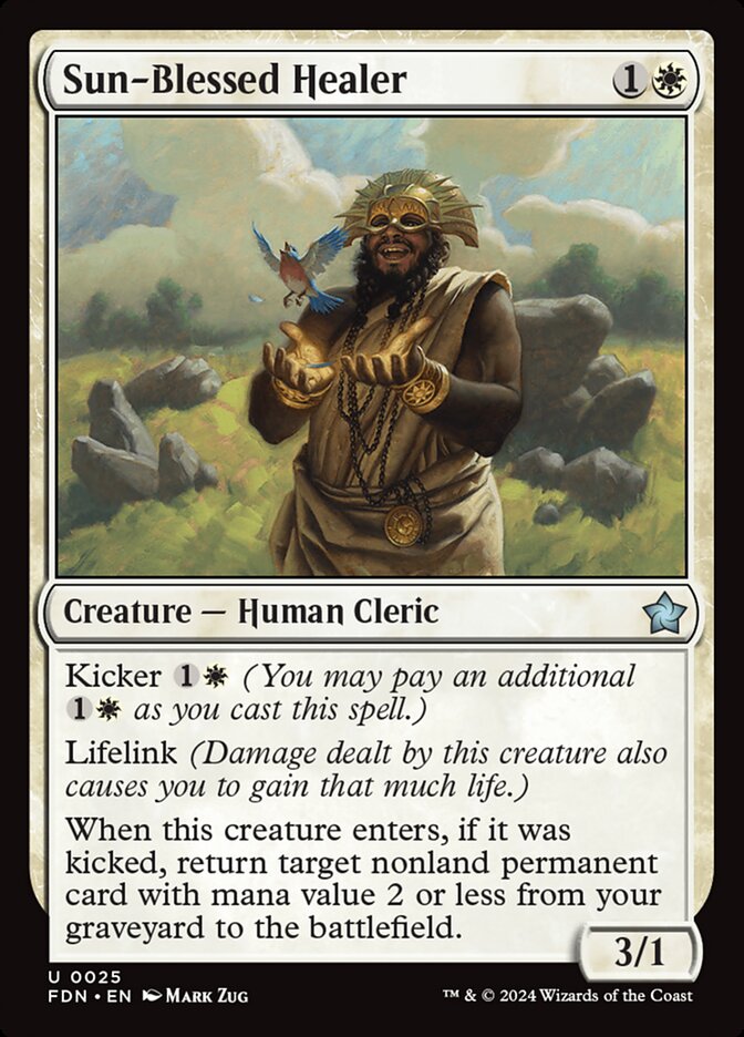 Sun-Blessed Healer fdn 25