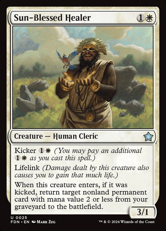 Sun-Blessed Healer fdn 25