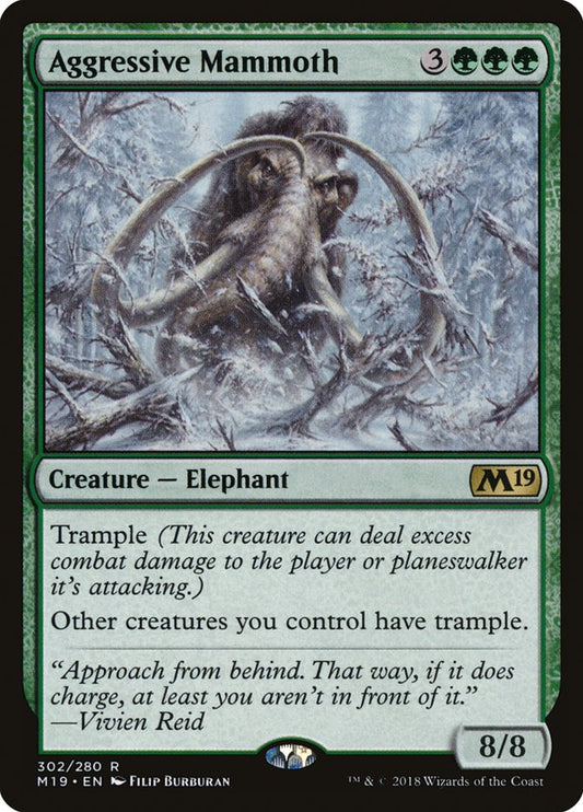 Aggressive Mammoth m19 302