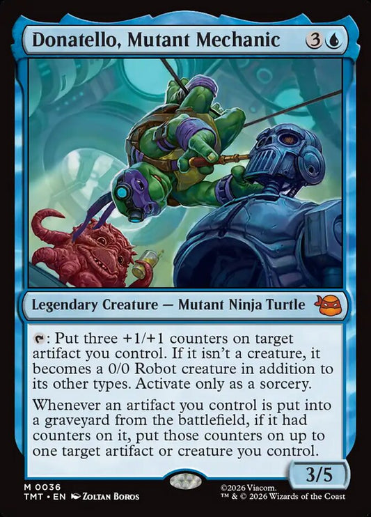 Donatello, Mutant Mechanic tmt 36