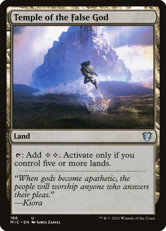 Temple of the False God mic 186