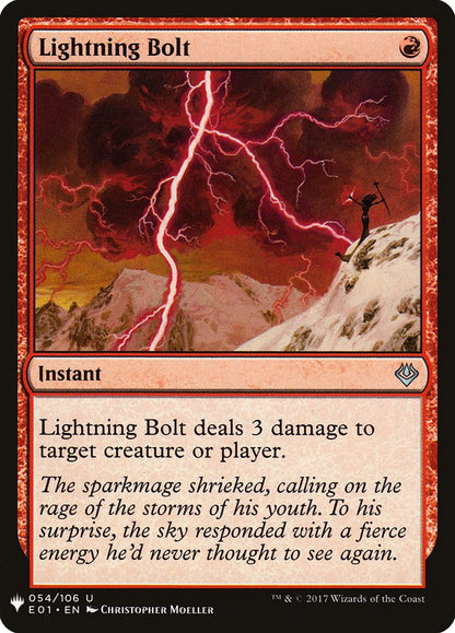 Lightning Bolt plst E01-54
