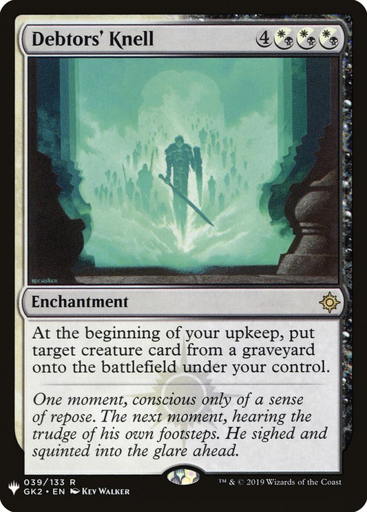 Debtors' Knell plst GK2-39