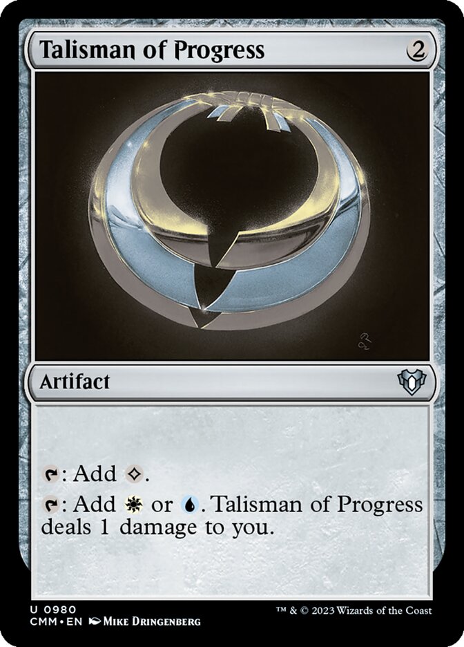 Talisman of Progress cmm 980