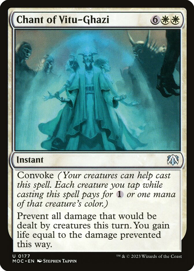Chant of Vitu-Ghazi moc 177