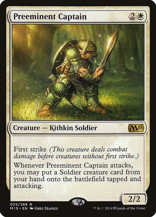 Preeminent Captain m15 25