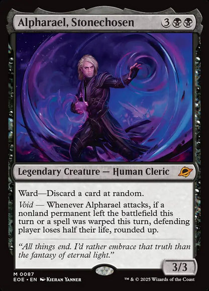 Alpharael, Stonechosen eoe 87