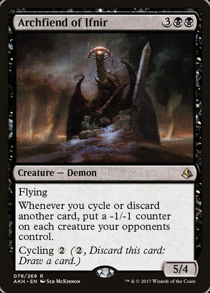 Archfiend of Ifnir akh 78
