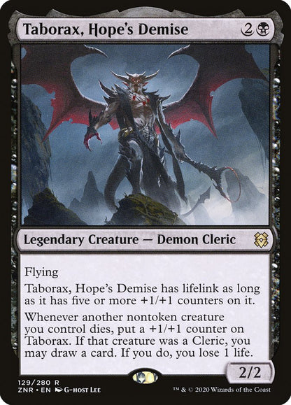 Taborax, Hope's Demise znr 129