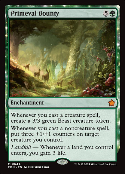 Primeval Bounty fdn 644