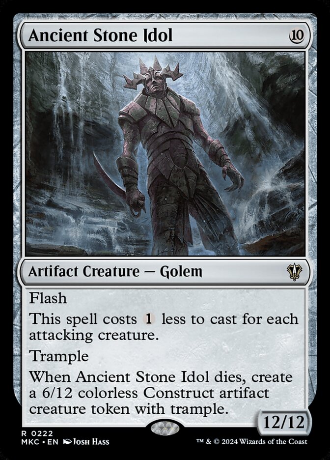 Ancient Stone Idol mkc 222