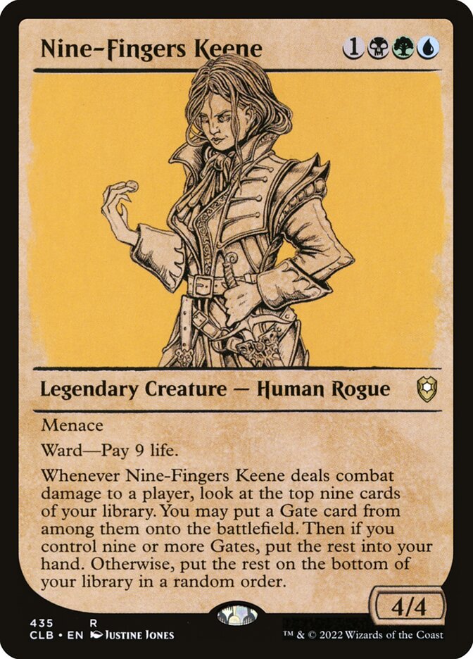 Nine-Fingers Keene clb 435