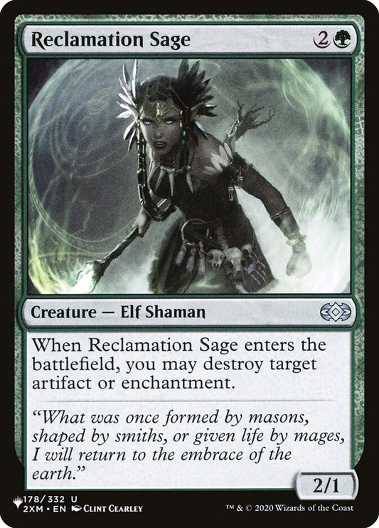 Reclamation Sage plst 2XM-178