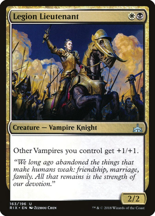 Legion Lieutenant rix 163