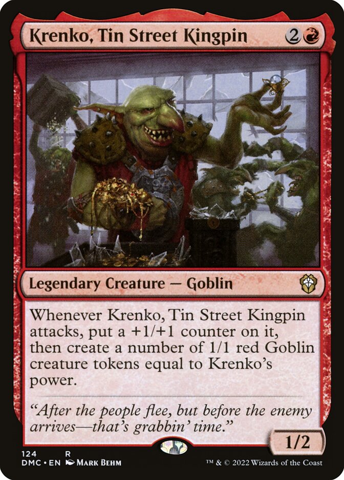 Krenko, Tin Street Kingpin dmc 124