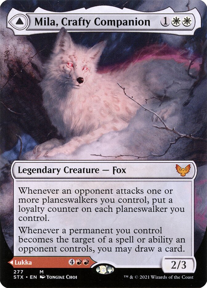 Mila, Crafty Companion // Lukka, Wayward Bonder stx 277
