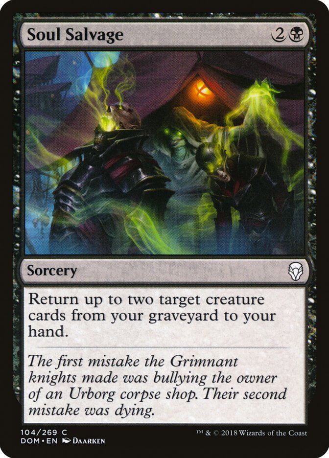 Soul Salvage dom 104