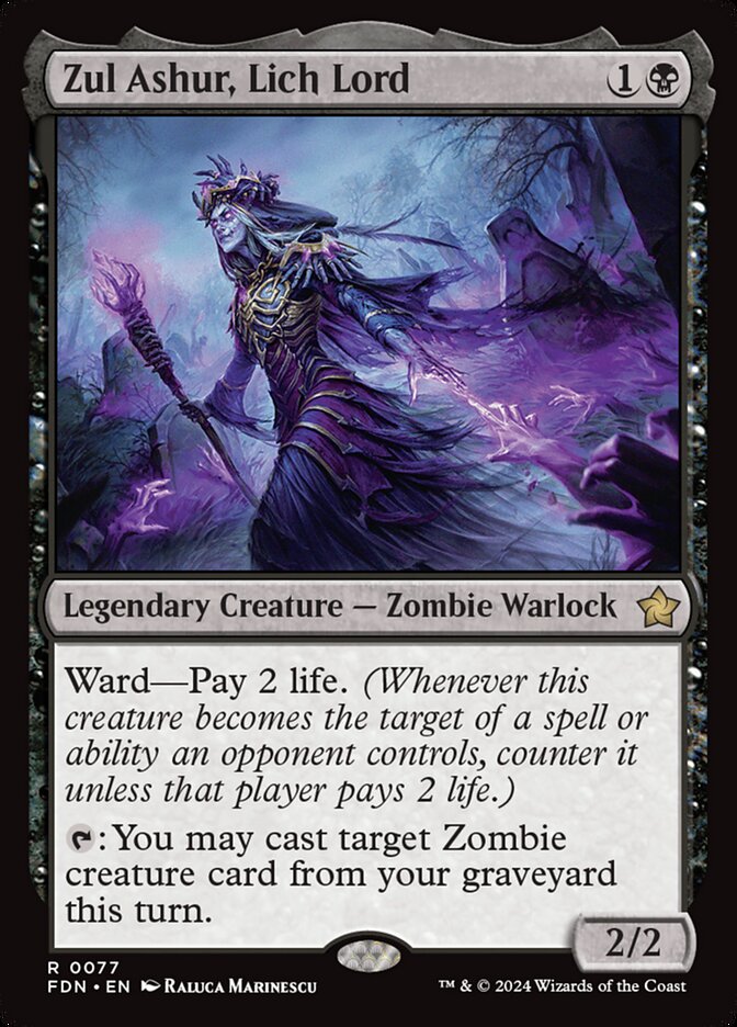 Zul Ashur, Lich Lord fdn 77