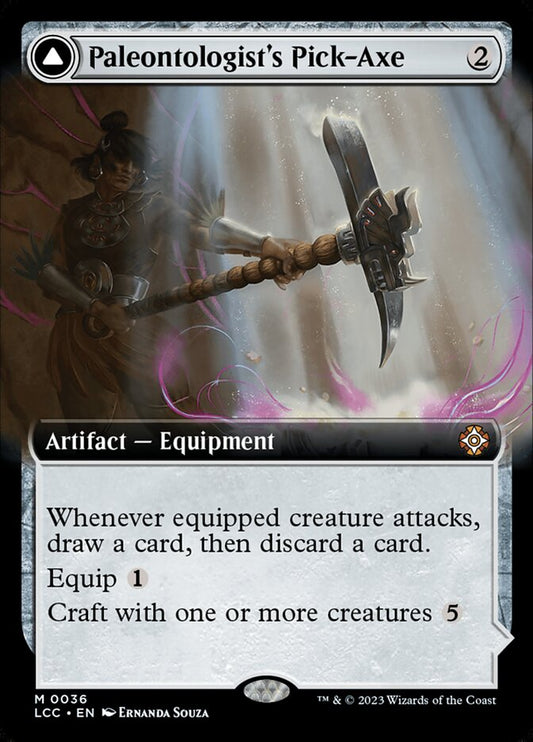 Paleontologist's Pick-Axe // Dinosaur Headdress lcc 36
