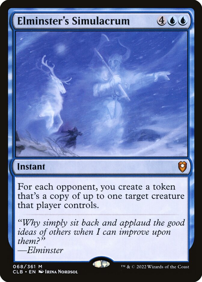 Elminster's Simulacrum clb 68