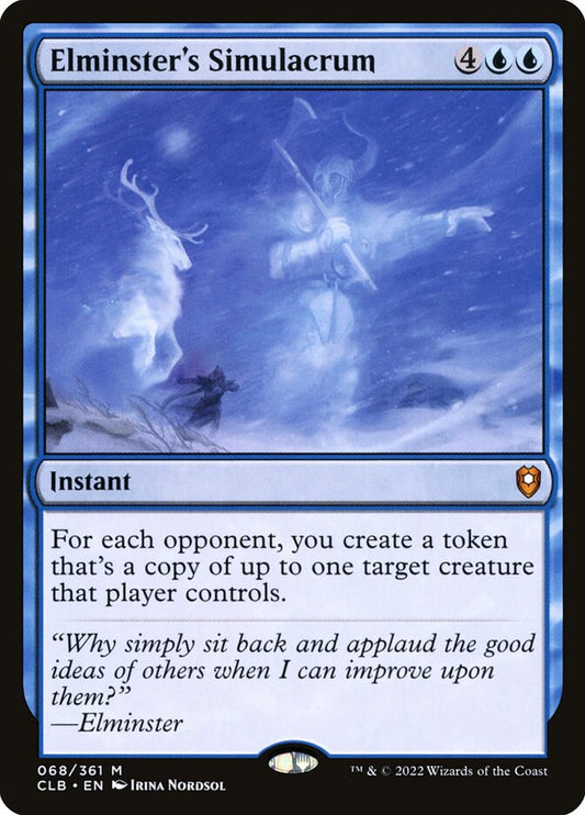 Elminster's Simulacrum clb 68