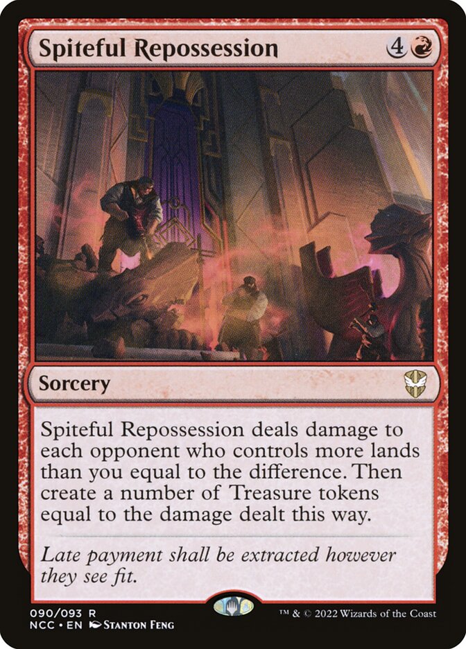 Spiteful Repossession ncc 90