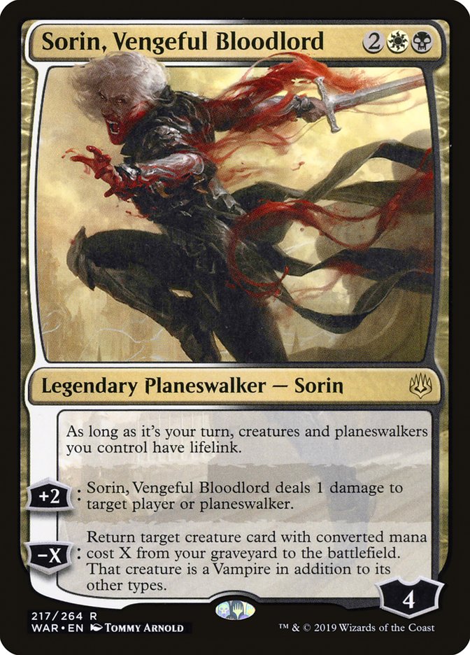 Sorin, Vengeful Bloodlord war 217