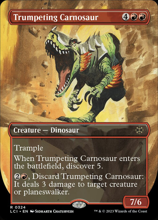 Trumpeting Carnosaur lci 324