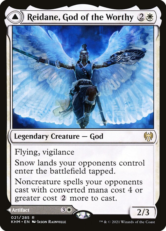 Reidane, God of the Worthy // Valkmira, Protector's Shield khm 21