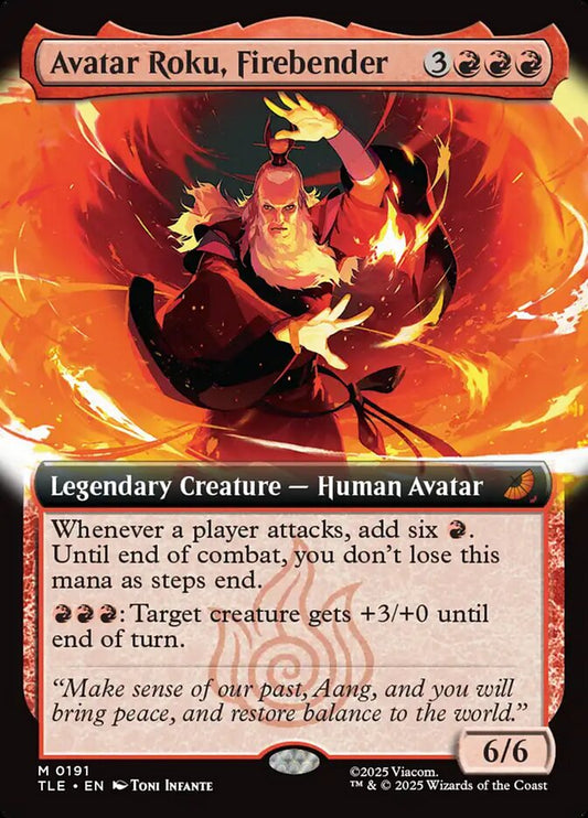 Avatar Roku, Firebender tle 191