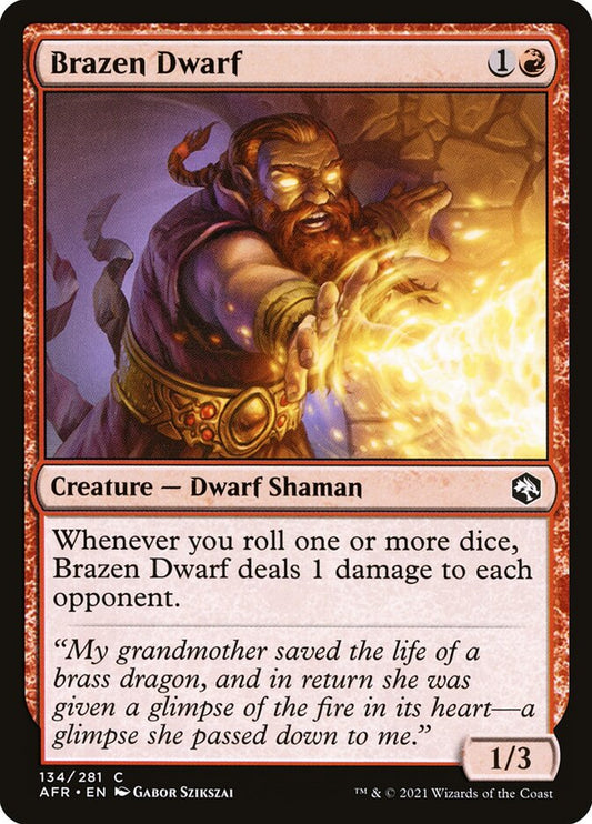 Brazen Dwarf afr 134