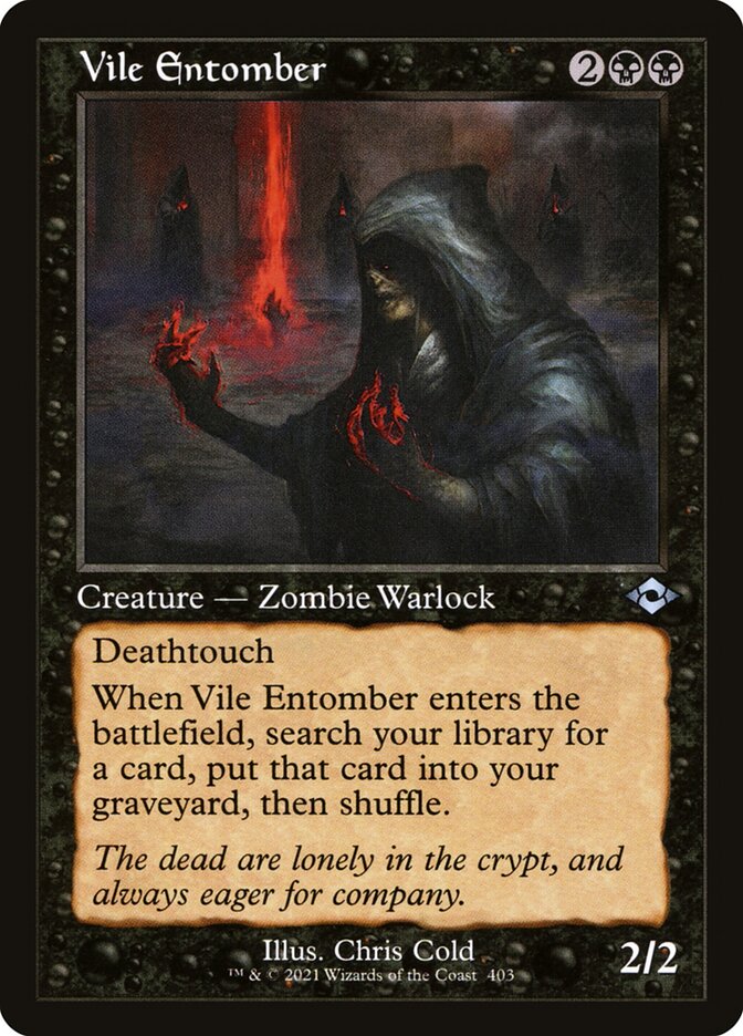 Vile Entomber mh2 403