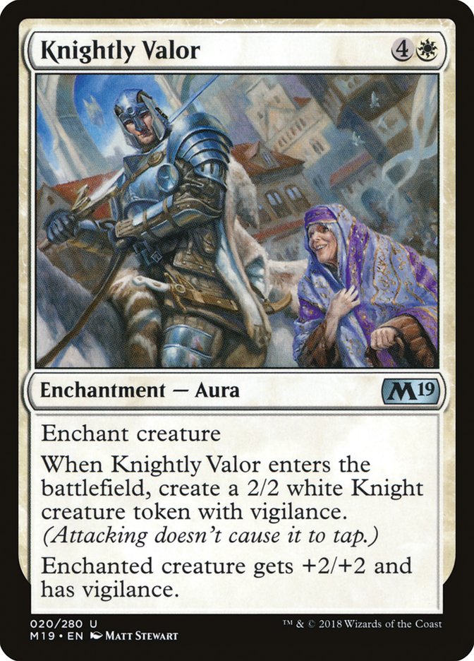Knightly Valor m19 20