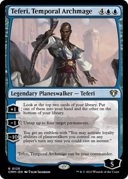Teferi, Temporal Archmage cmm 125