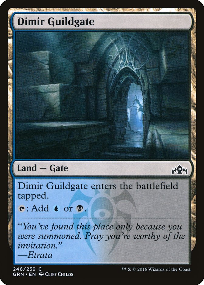 Dimir Guildgate - MTG Single Card | Moon MTG Dimir Guildgate - MTG Single Card | Moon MTG