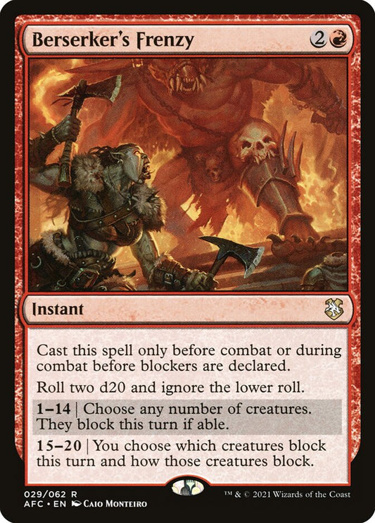 Berserker's Frenzy afc 29
