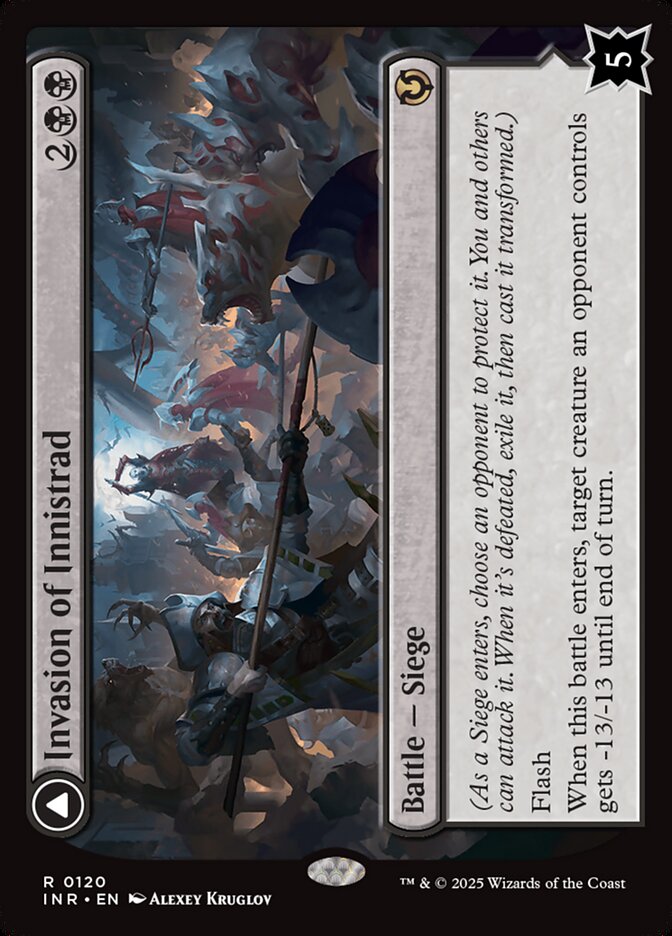 Invasion of Innistrad // Deluge of the Dead inr 120