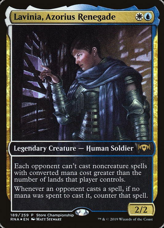 Lavinia, Azorius Renegade prna 189