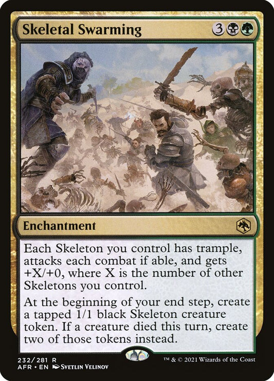 Skeletal Swarming afr 232